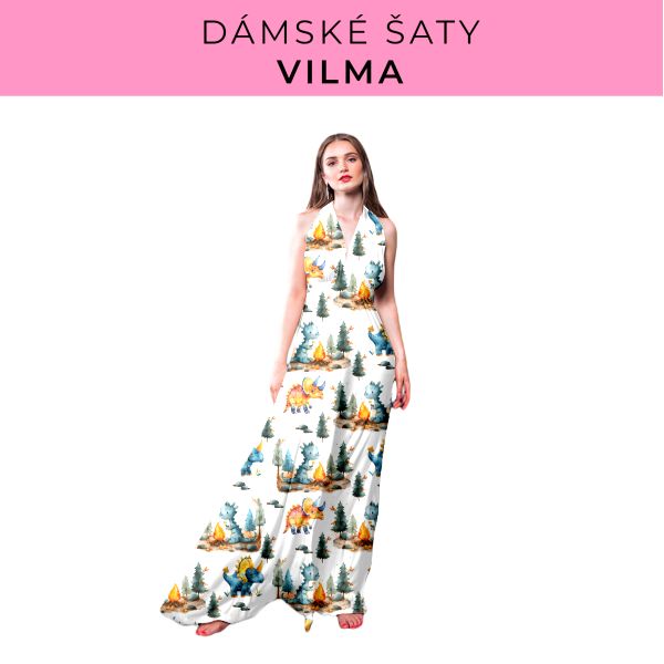 DÁMSKÝ střih - šaty Vilma