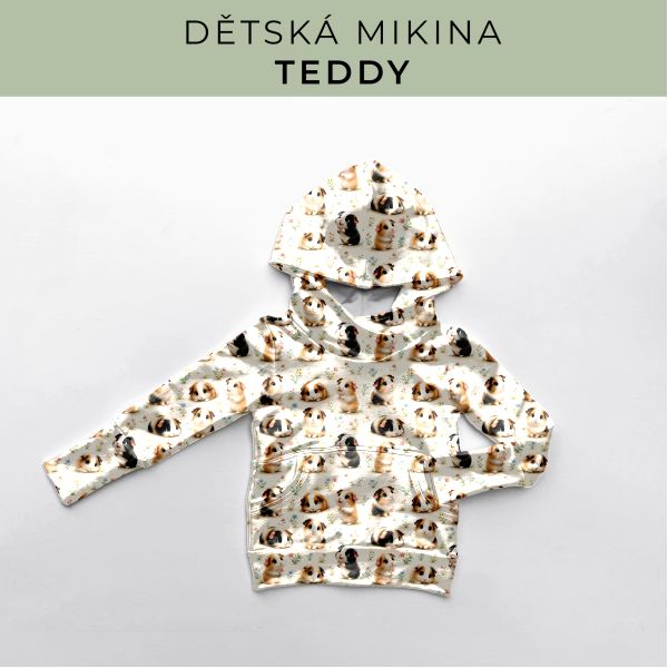 DĚTSKÝ střih - Mikina Teddy