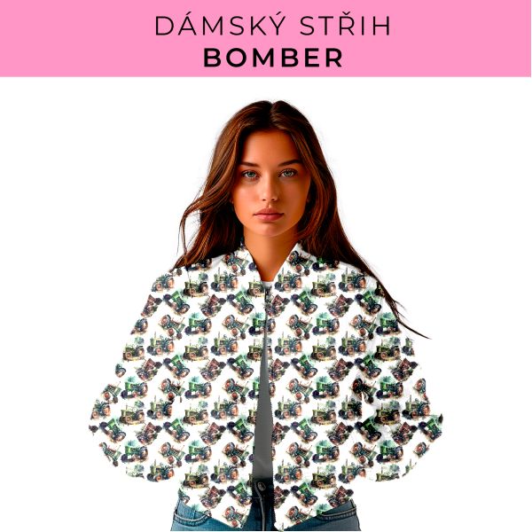 DÁMSKÝ střih - Bomber