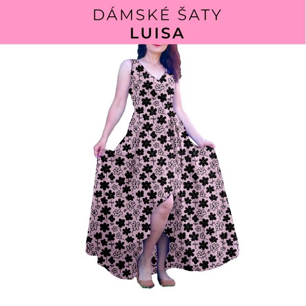 DÁMSKÝ střih - šaty Luisa