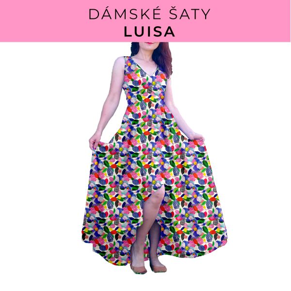 DÁMSKÝ střih - šaty Luisa