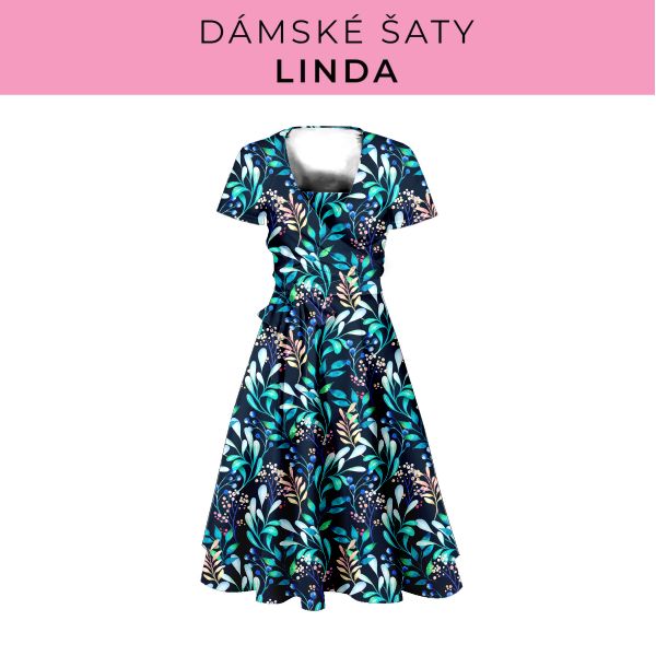 DÁMSKÝ střih - šaty Linda