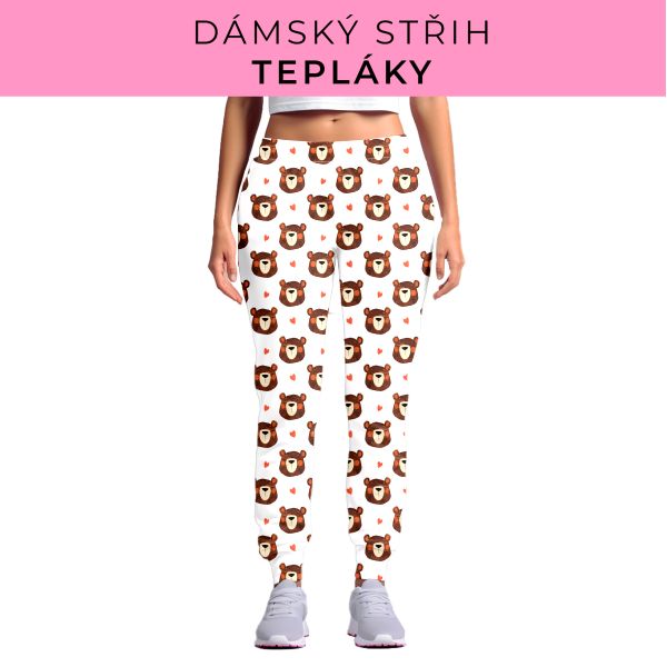 DÁMSKÝ střih - tepláky