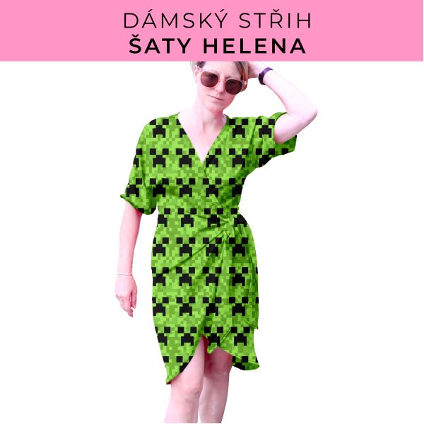 Dámský střih na šaty  Helena