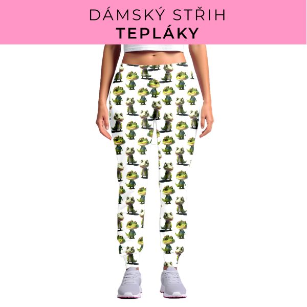DÁMSKÝ střih - tepláky