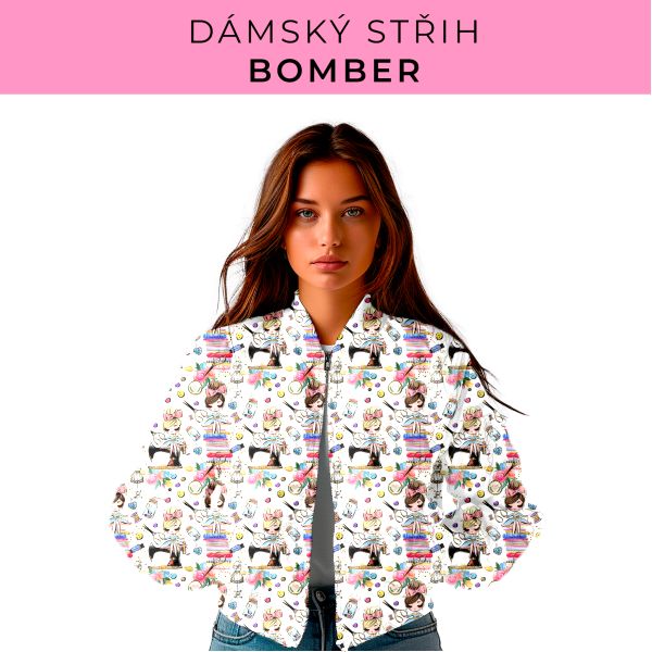 DÁMSKÝ střih - Bomber