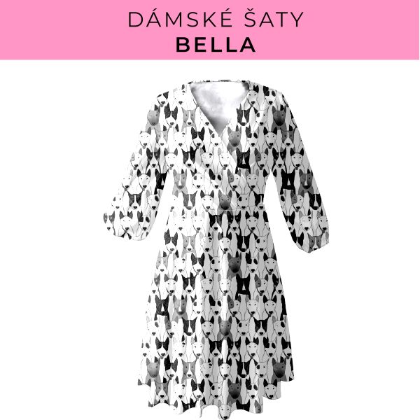 DÁMSKÝ střih - šaty Bella