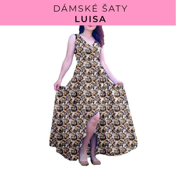 DÁMSKÝ střih - šaty Luisa