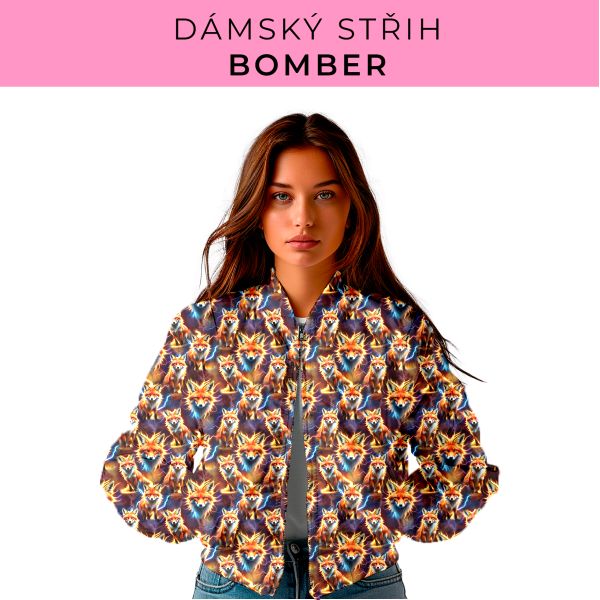 DÁMSKÝ střih - Bomber