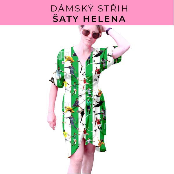 Dámský střih na šaty  Helena