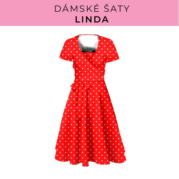 DÁMSKÝ střih - šaty Linda