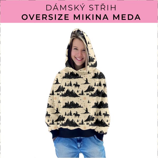 Dámský střih - mikina Meda