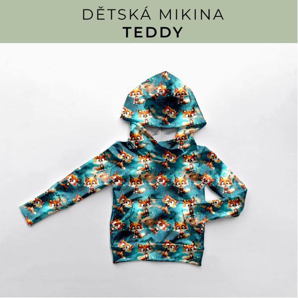 DĚTSKÝ střih - Mikina Teddy
