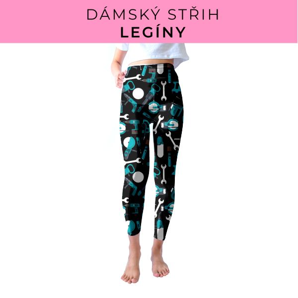 DÁMSKÝ střih - legíny SPORT - SLIM FIT