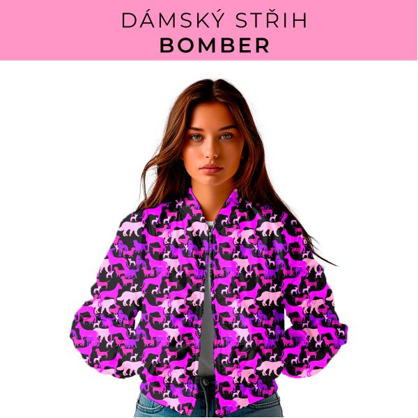 DÁMSKÝ střih - Bomber