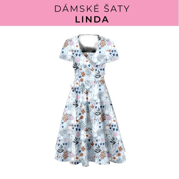 DÁMSKÝ střih - šaty Linda