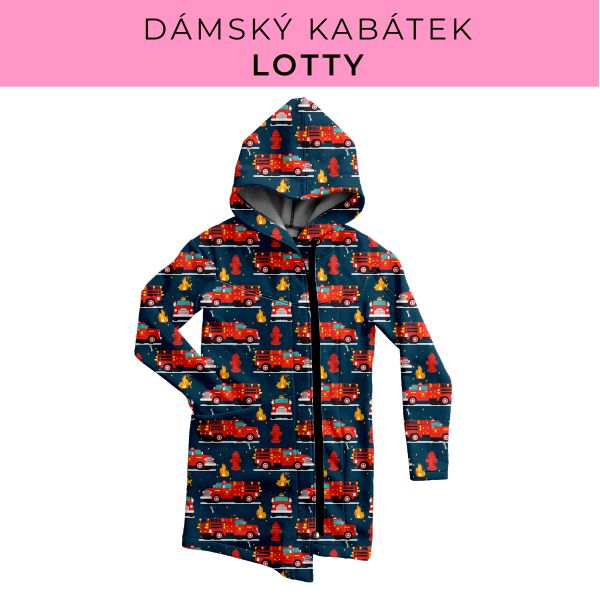 DÁMSKÝ střih - Kabátek Lotty