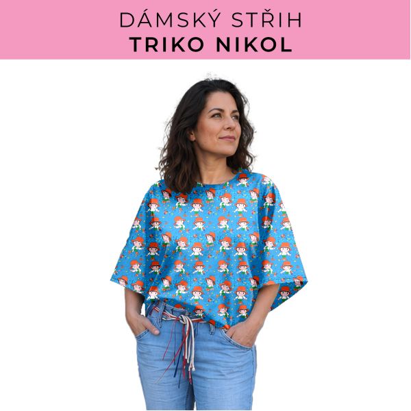 Dámský střih -  triko Nikol
