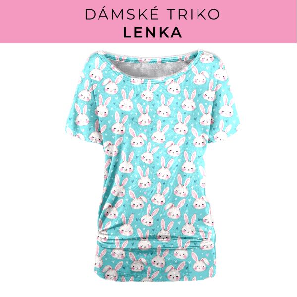 DÁMSKÝ střih - Triko Lenka