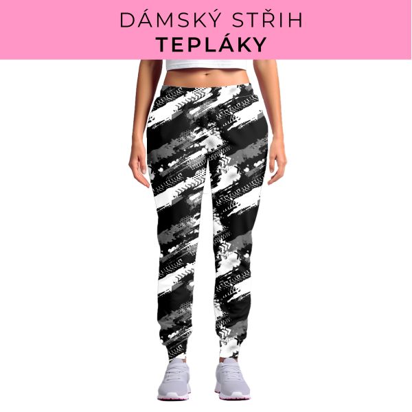 DÁMSKÝ střih - tepláky