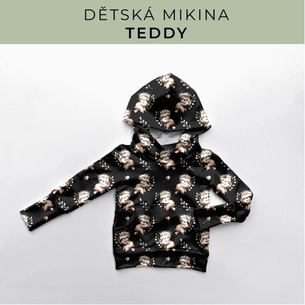DĚTSKÝ střih - Mikina Teddy