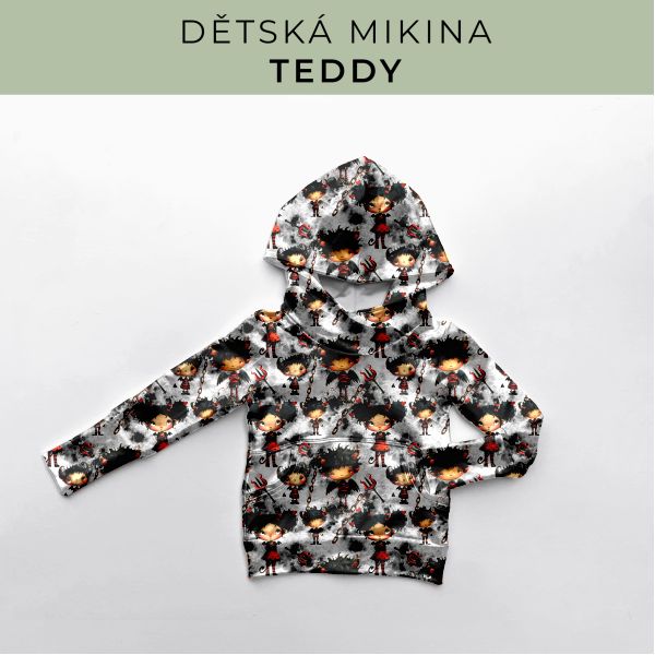 DĚTSKÝ střih - Mikina Teddy