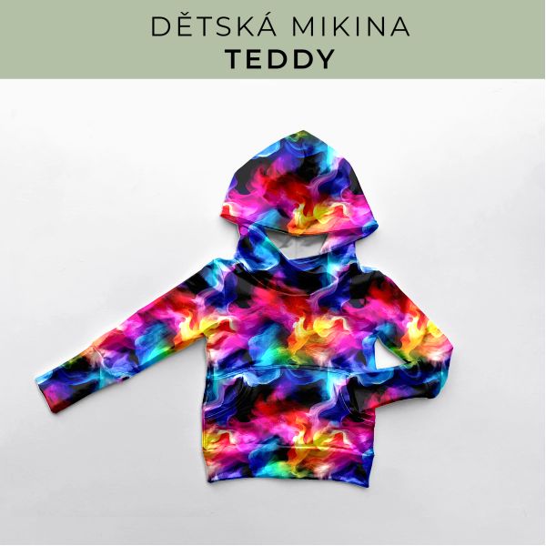 DĚTSKÝ střih - Mikina Teddy
