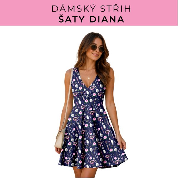 Dámský střih - šaty Diana