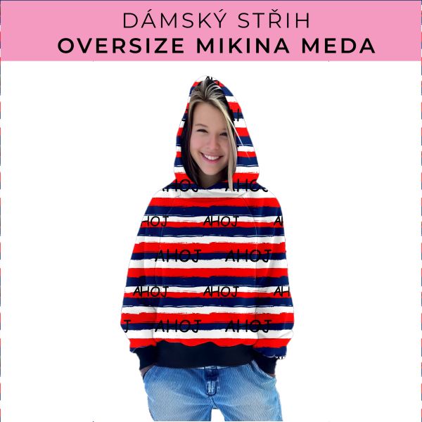 Dámský střih - mikina Meda