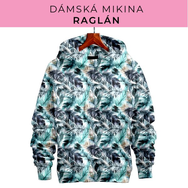 DÁMSKÝ střih - mikina raglán