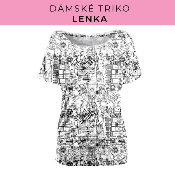 DÁMSKÝ střih - Triko Lenka