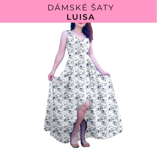 DÁMSKÝ střih - šaty Luisa