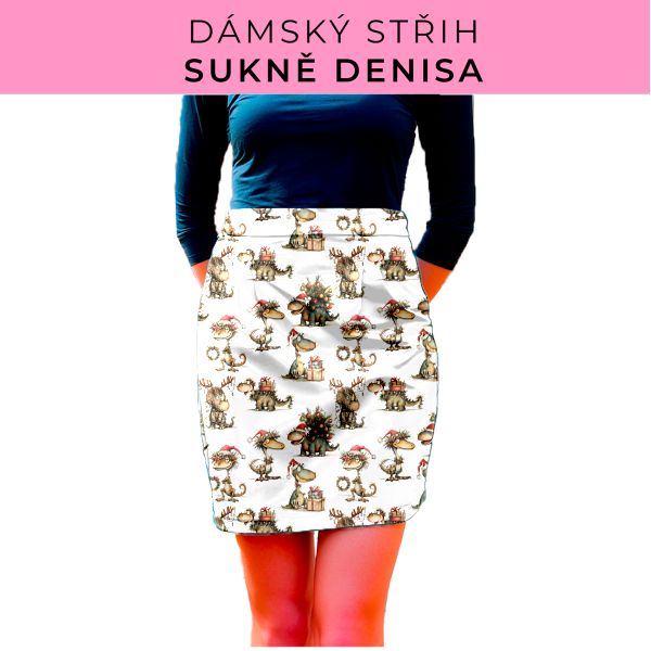 Dámský střih - Dámská sukně Denisa
