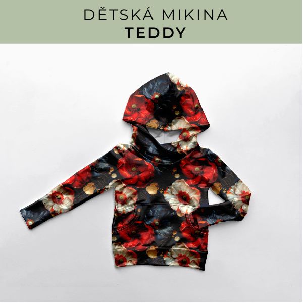 DĚTSKÝ střih - Mikina Teddy