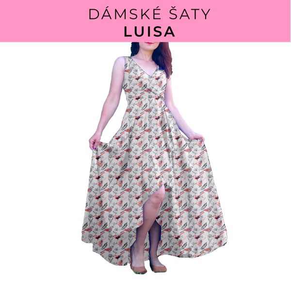 DÁMSKÝ střih - šaty Luisa