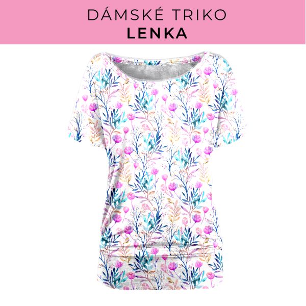 DÁMSKÝ střih - Triko Lenka