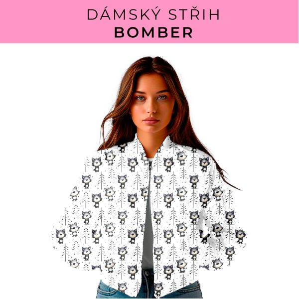 DÁMSKÝ střih - Bomber