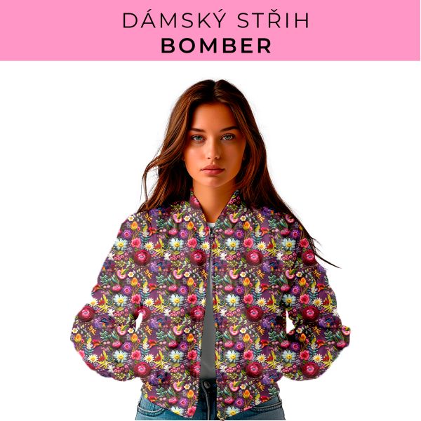 DÁMSKÝ střih - Bomber