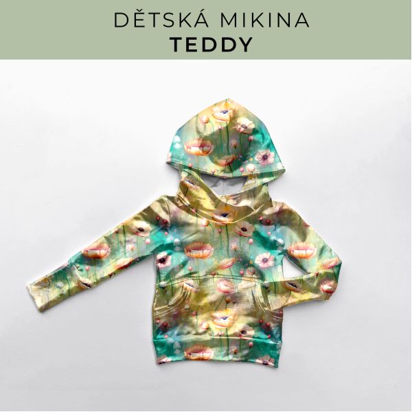 DĚTSKÝ střih - Mikina Teddy