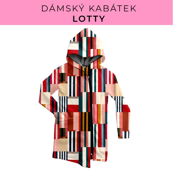 DÁMSKÝ střih - Kabátek Lotty