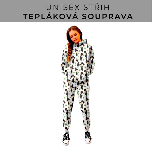 DÁMSKÝ střih - SET mikina a tepláky 