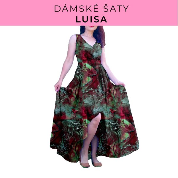 DÁMSKÝ střih - šaty Luisa