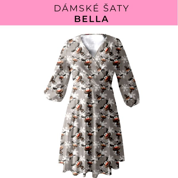 DÁMSKÝ střih - šaty Bella