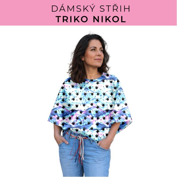 Dámský střih -  triko Nikol