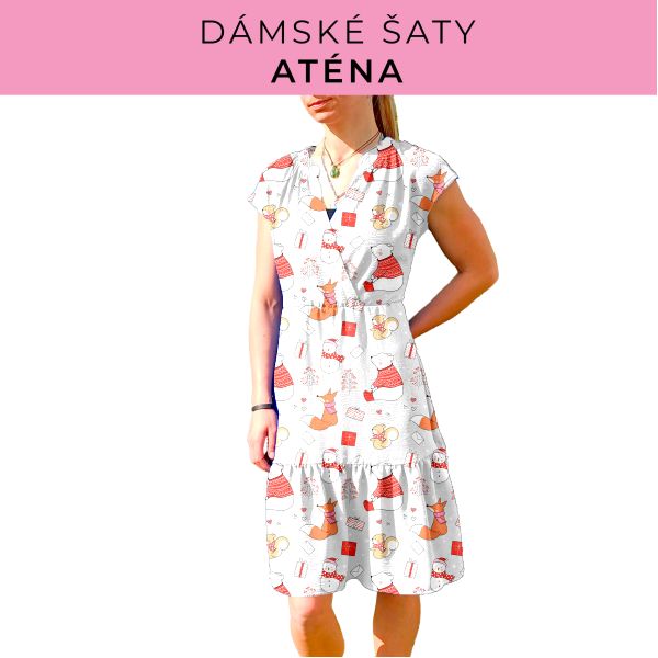 DÁMSKÝ střih - šaty Aténa