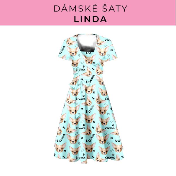 DÁMSKÝ střih - šaty Linda