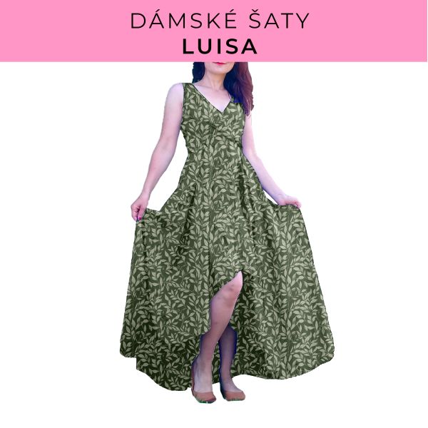 DÁMSKÝ střih - šaty Luisa