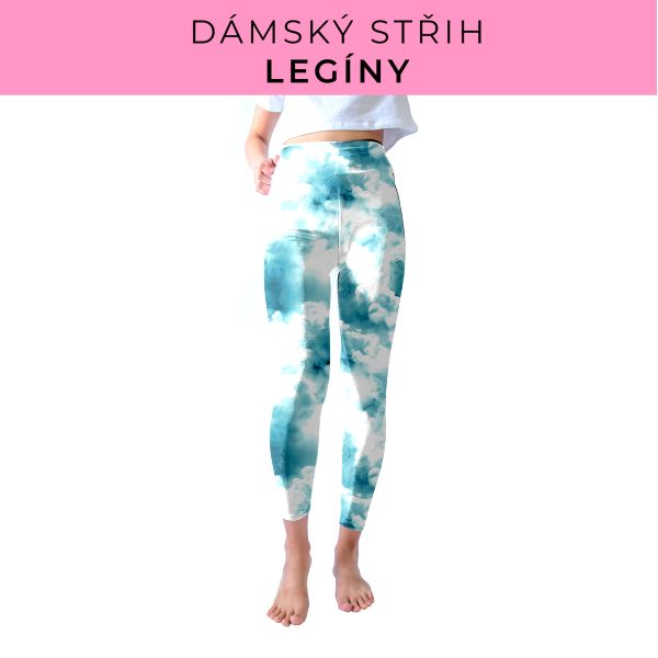 DÁMSKÝ střih - legíny SPORT - SLIM FIT