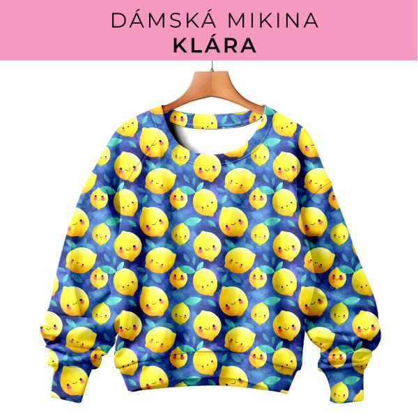 DÁMSKÝ střih - mikina Klára