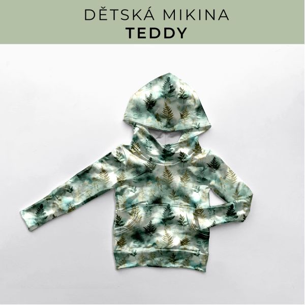 DĚTSKÝ střih - Mikina Teddy